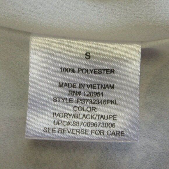 PINK REPUBLIC Sleeveless Bohemian Shift Dress Womens Sz S Black Pink Boho Print - Picture 10 of 12